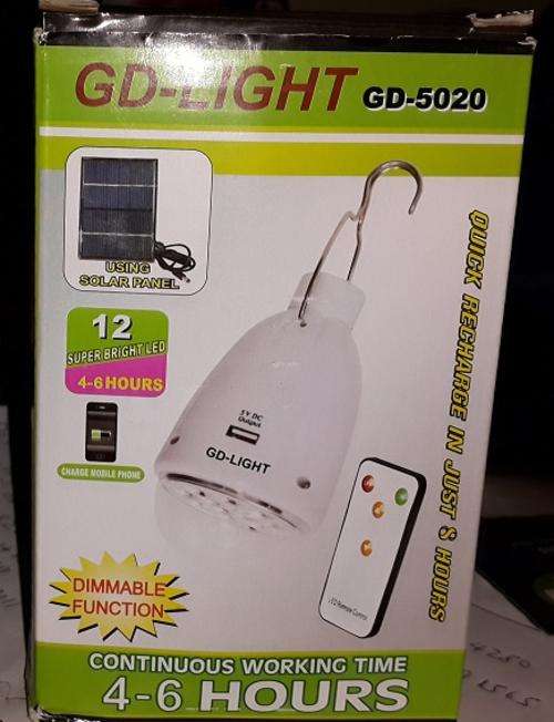 Solar LED Light with Remote
