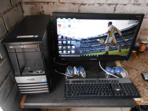 Gaming Pc / 8 GB RAM / Core i7 + 1 GB Graphics Card / 24 inch Monitor included