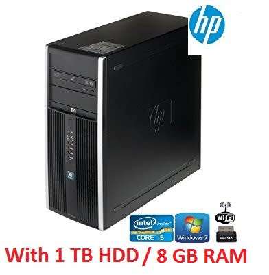 Hp Core i5 / 1TB HDD / 8 GB RAM / 3.3 GHz  CPU