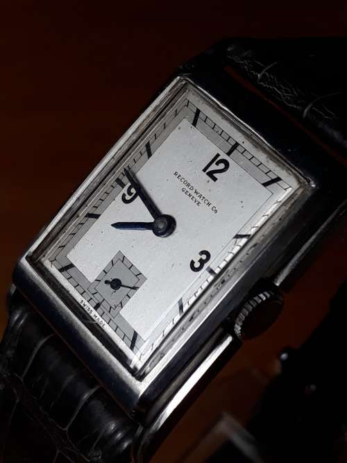 Record Watch co Geneve (tank watch)