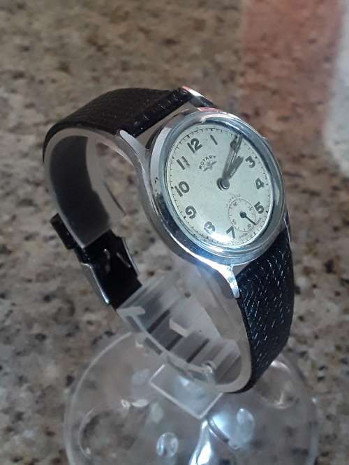 Rotary vintage with subseconds