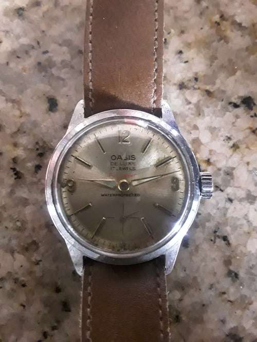 Oasis deluxe 17 jewels, sub seconds