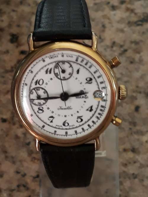 Margi Chronograph Eta Valjoux 7765 movement