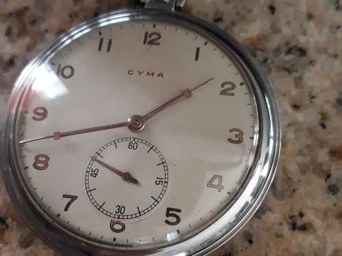 Cyma pocket watch 1930/1940s era