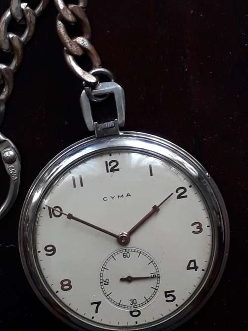 Cyma pocket watch 1930/1940s era
