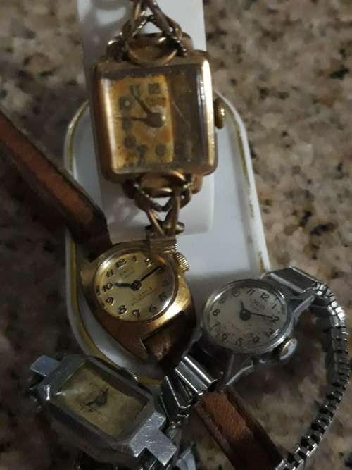 Group female Delfin,Olma,Oris, Osco.Vintage all working