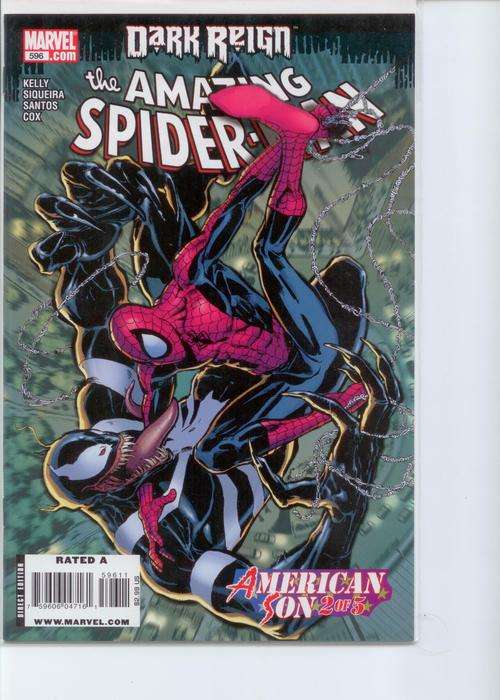 the Amazing Spider-Man #596
