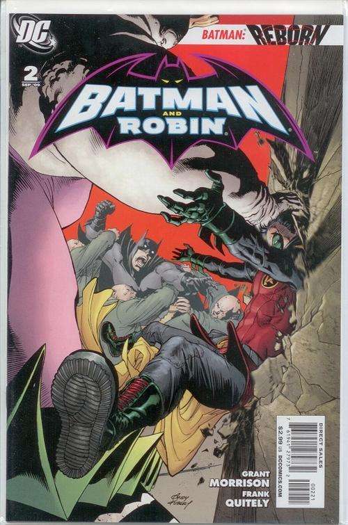 Batman Reborn Batman and robin #2 1 in 100 variant