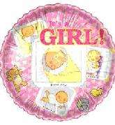 18" (45.72cm) "It's a Girl" Foil Balloon (REDUCED!!)