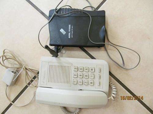 ADSL Modem 4Ports & WiFi + Telkom Telephone