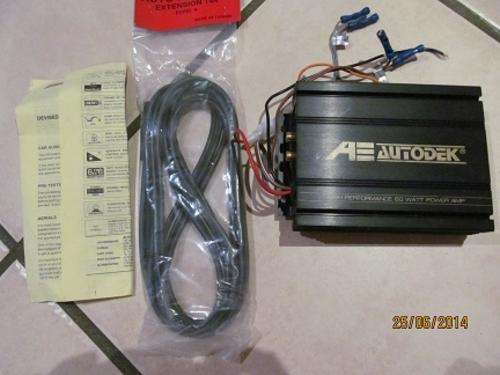 ALPINE AUTODEK-High Performance 60W Power AMP
