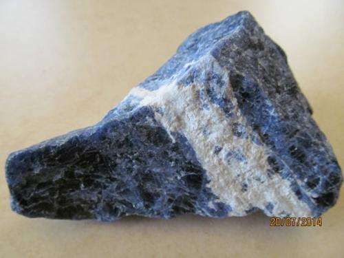 LAPIS LAZULI-LAZURITE Solid Rock