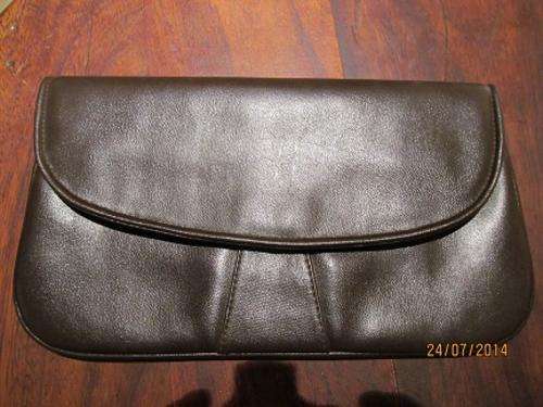 Vintage Leather  Clutch Bag
