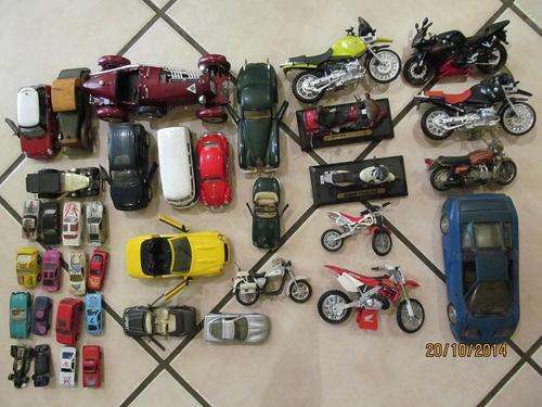 38 CAR & BIKE  MODELS-COLLECTION: Die Cast & Plastic