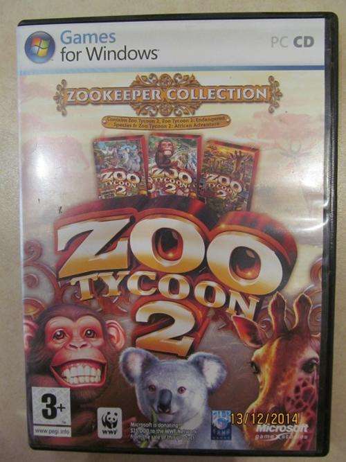 ZOO TYCOON 2-Zookeeper Collection-Original PC Game