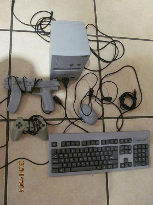 COMPUGAME PC 2000 GAME CONSOLE with ALL Assesories