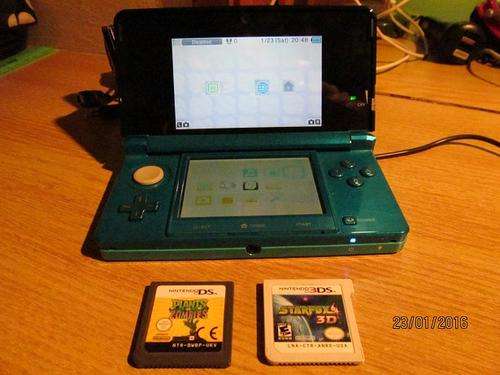 NINTENDO 3DS + 2 GAMES+ CHARGER= WORKING 100% Sale price!!