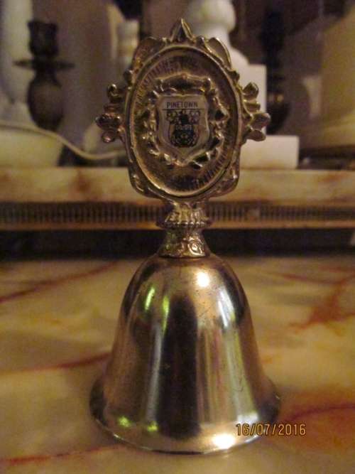 BRASS MEMORABILIA !! Pinetown Memorabilia Brass Bell - Solid Brass