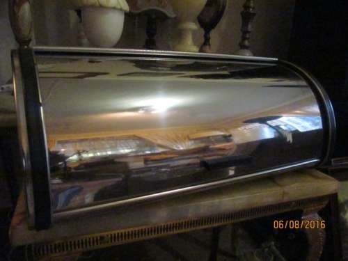 MIRROR SURFACE!! Brand new Stainless Steel Bread Bin