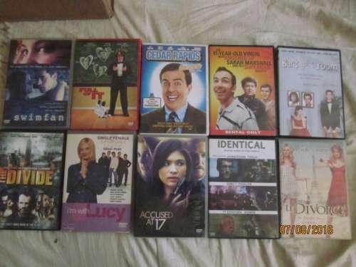 LOT DVD MOVIES!! 10 DVD Movie Titles - All for 1 price