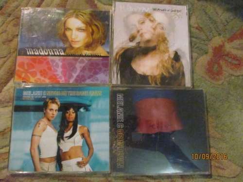 LOT OF FOUR!! Music CDs by Madonna and Melanie C - One Price ALL FOUR