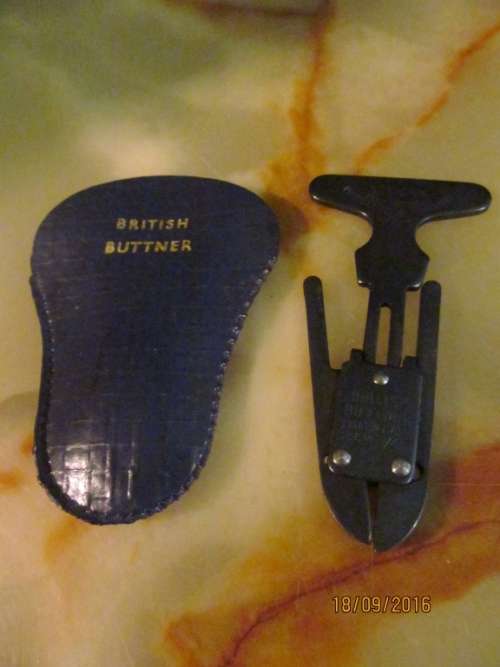 VNTAGE REAMER !! British Buttner Pipe Reamer - Rare and Collectable  c1945