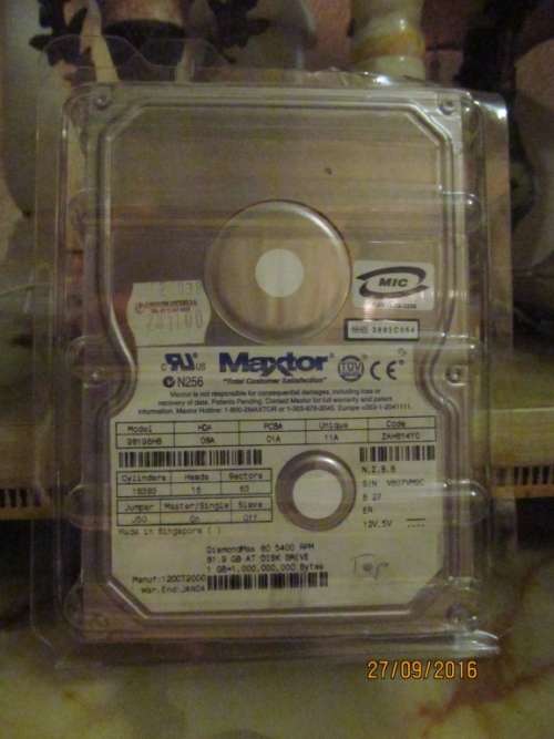 MAXTOR HD !! Internal IDE Hard Drive 80Gb Capacity - Perfect Condition