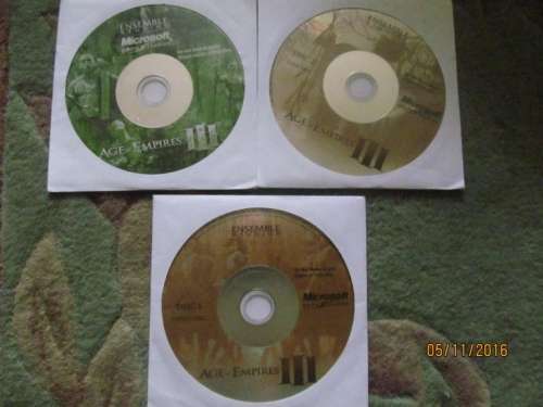 PC GAME !! AGE OF EMPIRES III + War Chiefs Expansion Disc