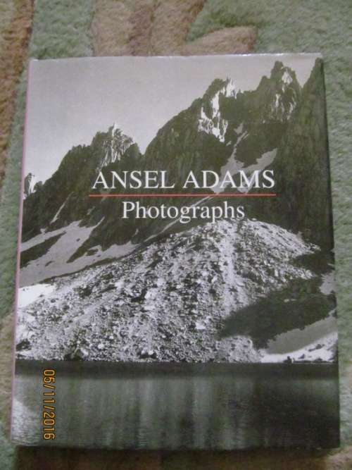 HARDCOVER BOOK!! Non Fiction PHOTOGRAPHS by Ansel Adams