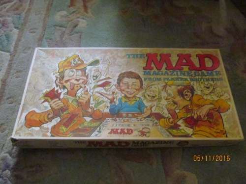BOARD GAME!! MAD Magazine Game by Parker Brothers