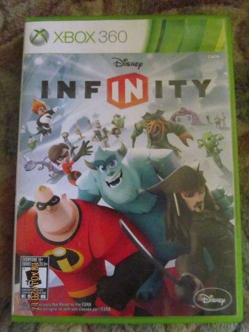 XBOX 360 GAME DISC !! DISNEYS INFINITY
