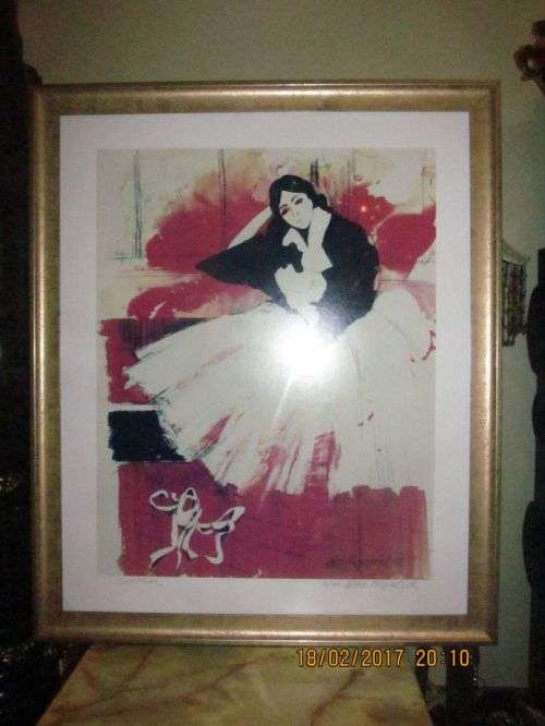 MIKE FITZPATRICK !! Framed Limited Edition Print of "SOLITUDE" by SA Artist - Signed by Artist