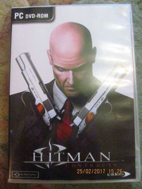 PC DVD GAME DISC !! Hitman : Contracts by EIDOS