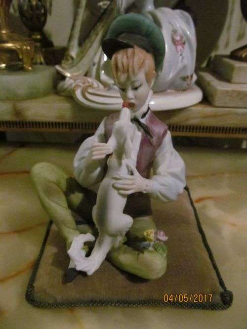 LENWILE ARDALT !! Vintage Japanese Porcelain Bisque Figurine - Hand Painted RARE Collectable