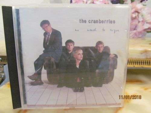 MUSIC CD DISC !! The Cranberries - No Need to Argue