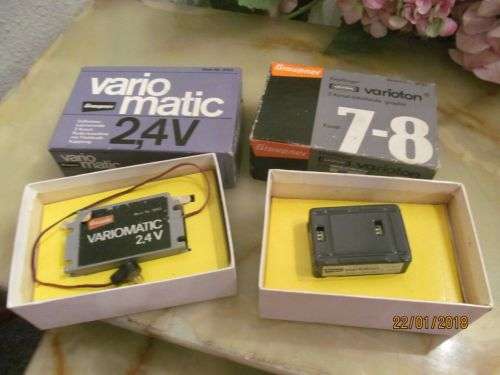 VARIOMATIC/VARIOTON !! Lot of Two Graupner R/C Components - 1962