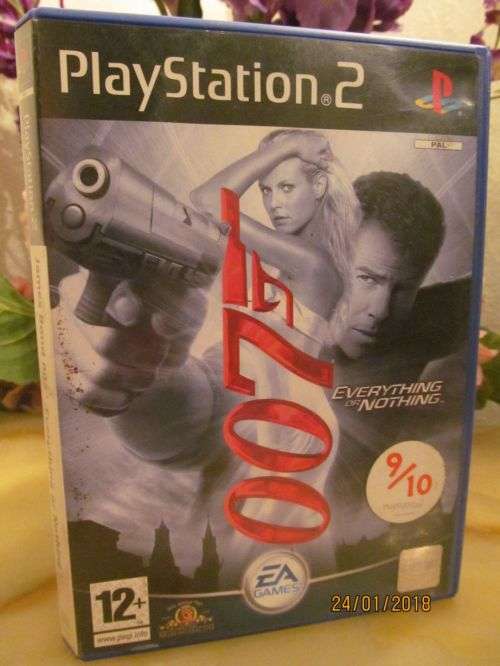 PS 2 GAME DISC !! 007 - EVERYTHING OR NOTHING by EA Games
