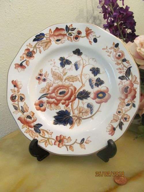 E WEDGWOOD !! Vintage 1965-1980 Enoch Wedgwood Ceramic Decorative Plate - Windermere Pattern