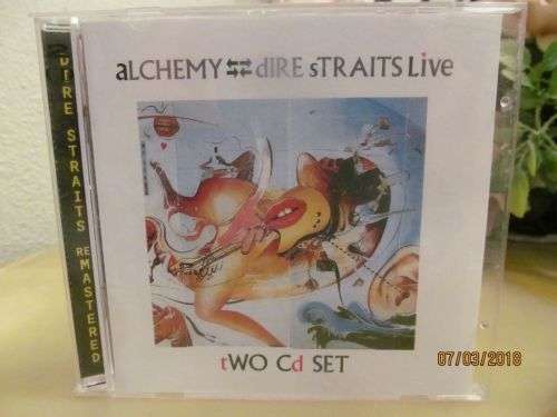 DOUBLE MUSIC CD DISC !! Dire Straits - Alchemy Live - 2 Cd Set
