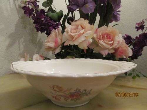 MEAKIN CENTENARY !! Vintage J&G Meakin 1851-1951 Ceramic Serving Bowl / Fruit Display