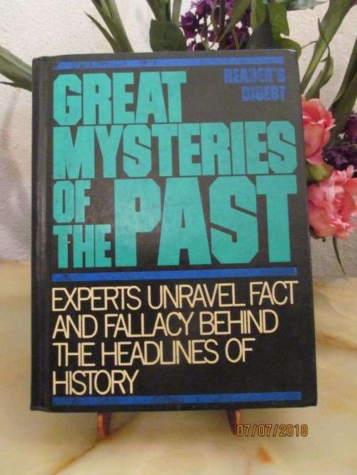 HARDCOVER BOOK !! Great Mysteries of the Past - Readers Digest 1992
