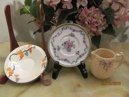 UNDERVALUED !! Vintage Lot of Crown Devon, Burleigh Ware & Copeland Spode