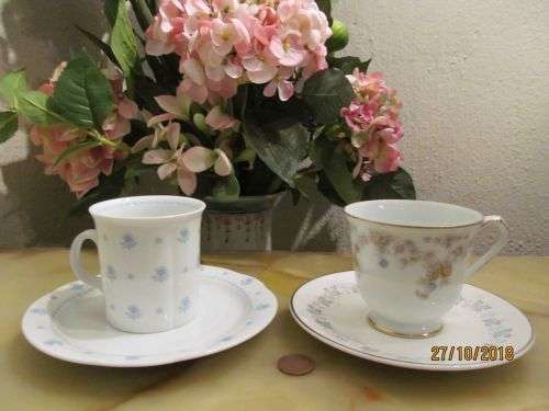 MERGEWARE !! Vintage Lot German, Japanese and English Fine Porcelain Items - Replacement Items
