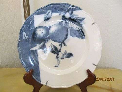 CAULDON !! Extremely Rare Antique 1880 Brown-Westhead, Moore & Co Cauldon Decorative Plate