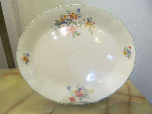 GRINDLEY !! Vintage 1936 - 1954 Grindley Ceramic Serving Platter - Creampetal Range