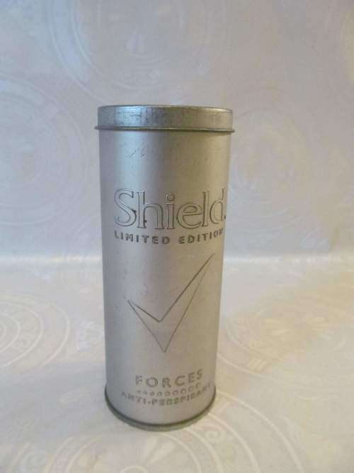 SHIELD !! Contemporary Cylindrical Shield Limited Edition Forces Tin - Silvered