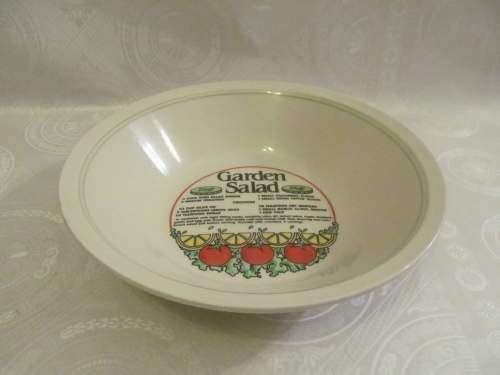 REGENT STONE !! Large Vintage Hand Crafted Ceramic Regent Stone Tuffstone Collection Salad Bowl