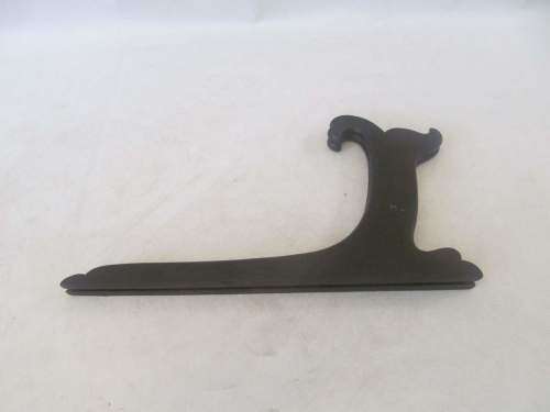 CHARGER STAND !! Large Vintage Fold-up Dark Wood Picture/Charger Stand