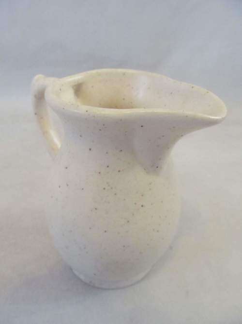CREAMWARE !! Vintage Ceramic (Stoneware ?) Small Jug / Pitcher - D8