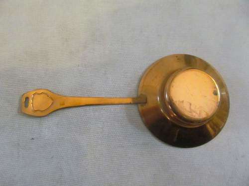 ORNAMENTS !! Vintage Lot of Fibre Optic Light, Copper Barometer, Pen Stand & Onyx Ashtray